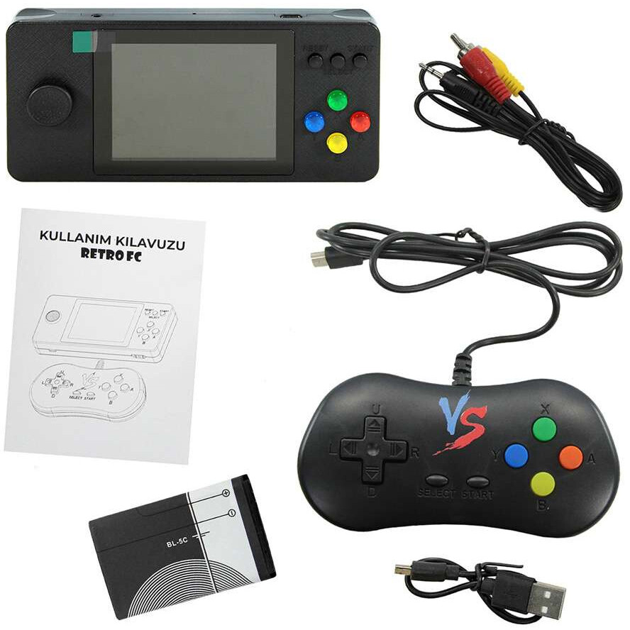 Игровая консоль Vastway K9s Black - 2000860041128 - фото 4