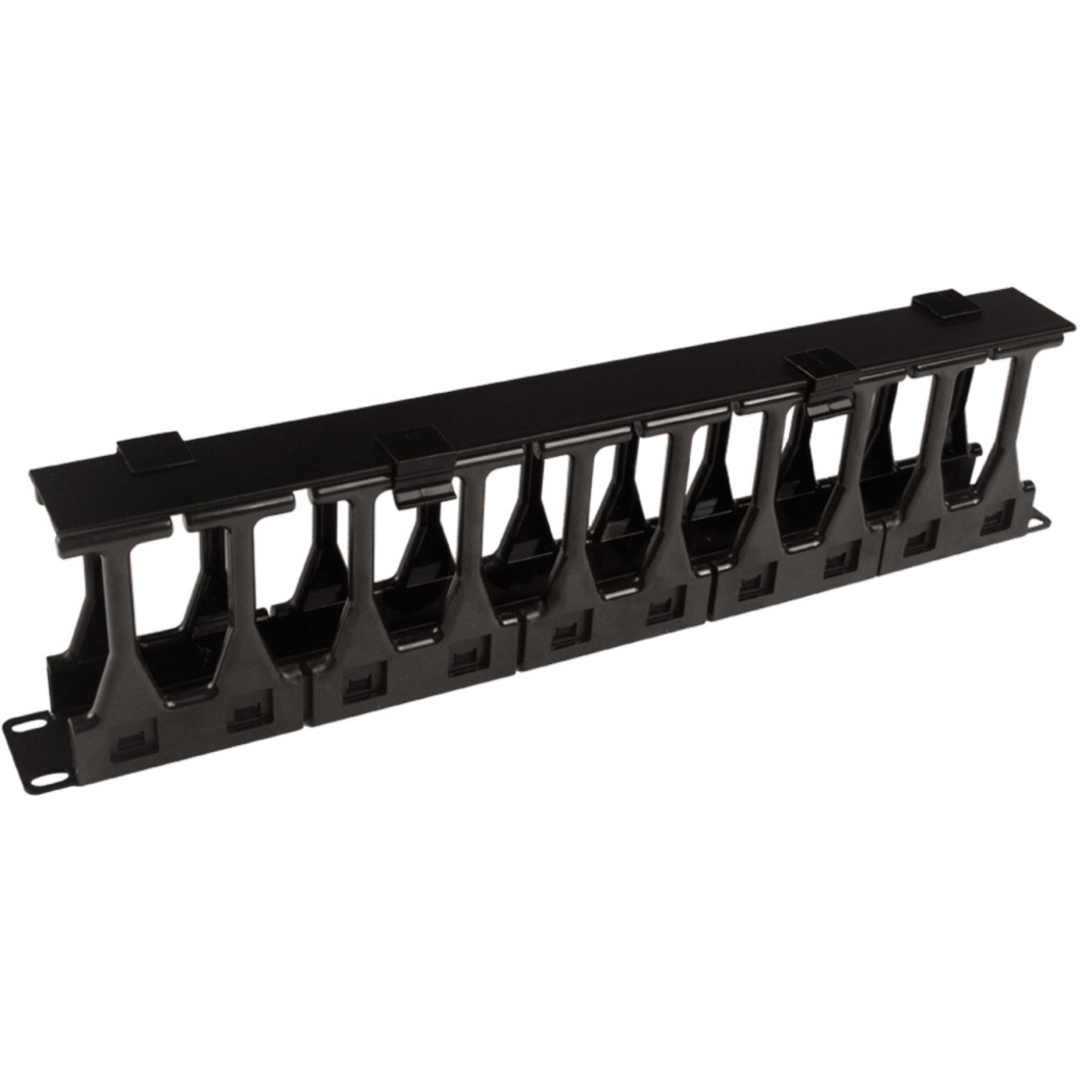Кабельный органайзер Cabeus JB08-1U-100-PL-BK