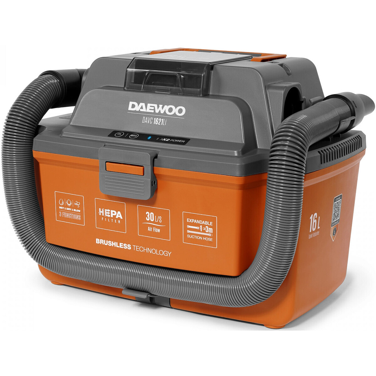 Профессиональный пылесос Daewoo DAVC 1621LI SET