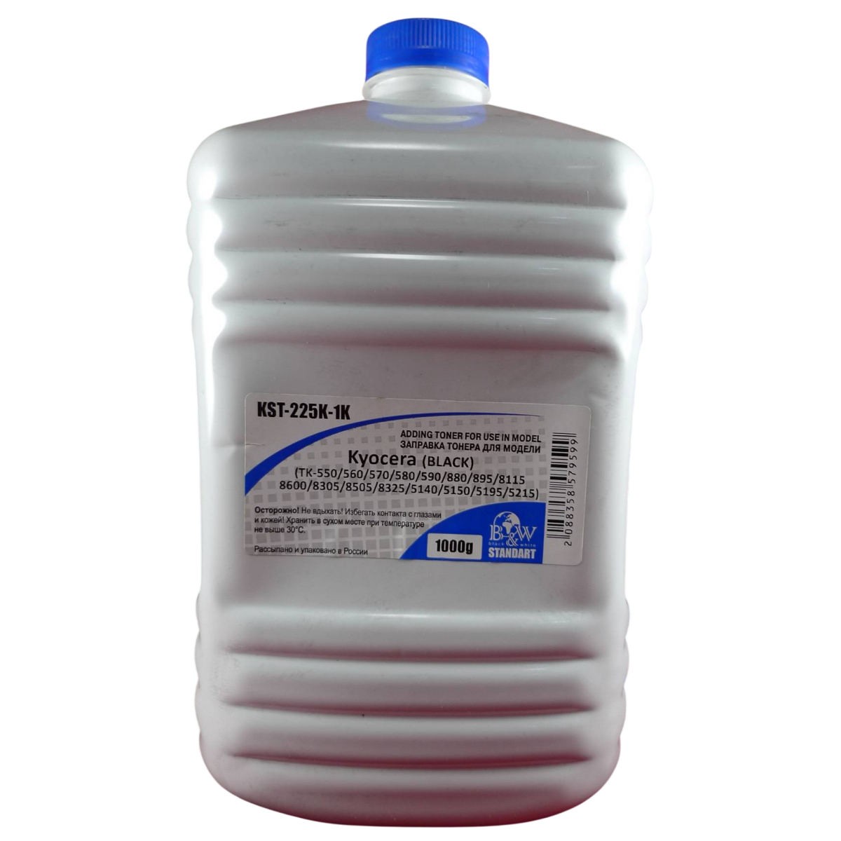 Тонер Black&White KST-225K-1K Black