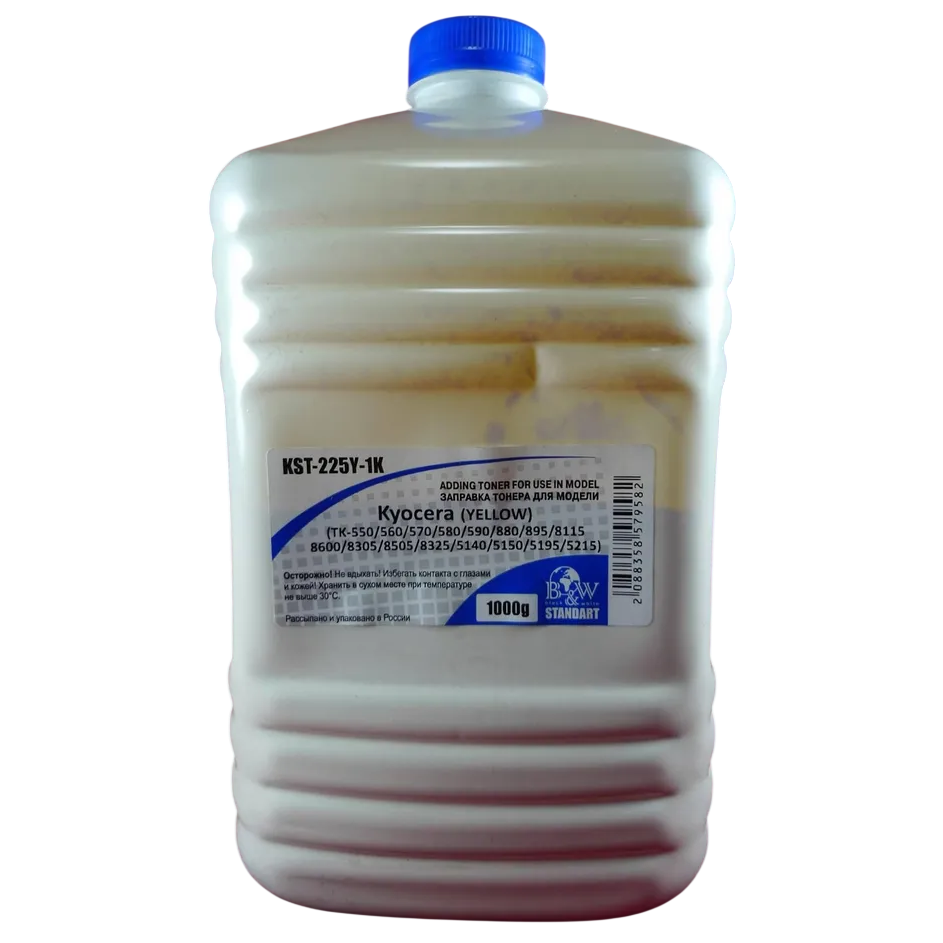 Тонер Black&White KST-225Y-1K Yellow