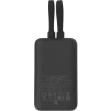 Внешний аккумулятор Anker Zolo Power Bank 10K (Built-In USB-C Cable) Black (A1680H12)