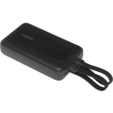 Внешний аккумулятор Anker Zolo Power Bank 10K (Built-In USB-C Cable) Black (A1680H12)
