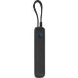 Внешний аккумулятор Anker Zolo Power Bank 10K (Built-In USB-C Cable) Black (A1680H12)