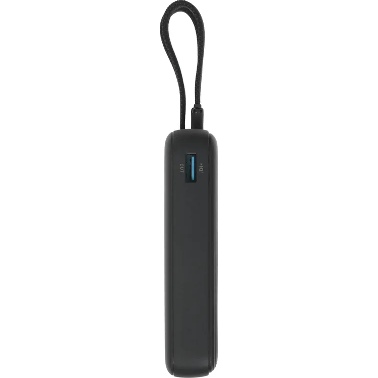 Внешний аккумулятор Anker Zolo Power Bank 10K (Built-In USB-C Cable) Black - A1680H12 - фото 6