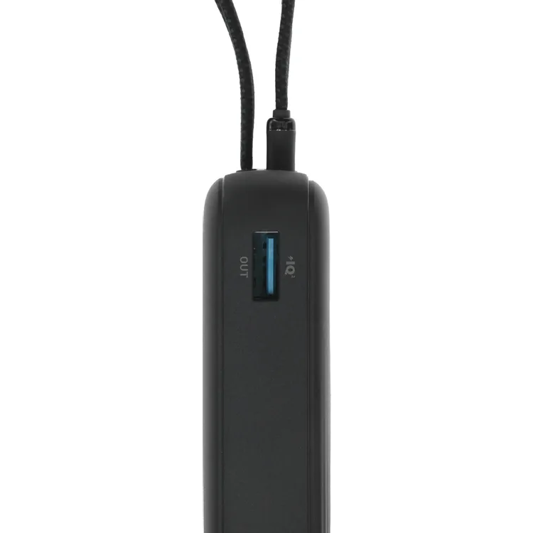 Внешний аккумулятор Anker Zolo Power Bank 10K (Built-In USB-C Cable) Black - A1680H12 - фото 7