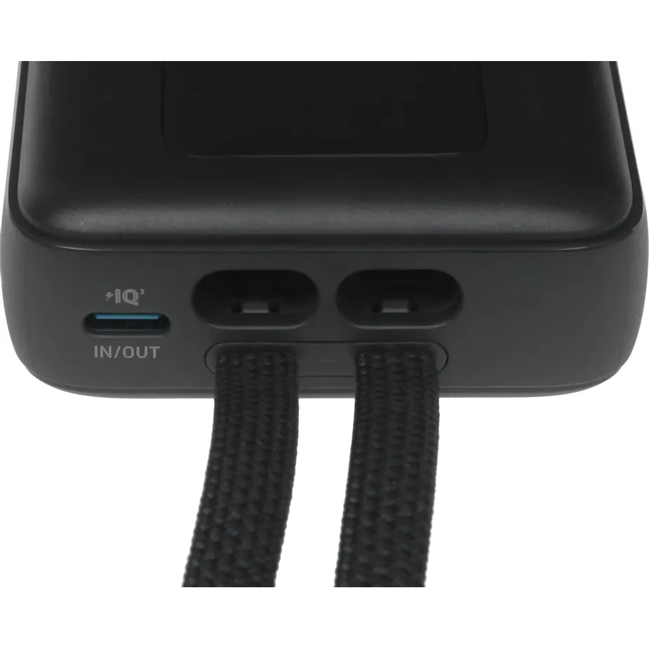 Внешний аккумулятор Anker Zolo Power Bank 10K (Built-In USB-C Cable) Black - A1680H12 - фото 9