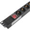 Блок розеток EKF TRP-HPD-LS-10A-8SH-C14 - фото 3
