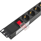 Блок розеток EKF TRP-HPD-LS-10A-8SH-C14