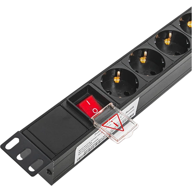 Блок розеток EKF TRP-HPD-LS-10A-8SH-C14 - фото 4