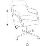 Офисное кресло Бюрократ CH-390SL Grey (CH-390SL/ALFA-DGREY)