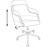 Офисное кресло Бюрократ CH-395SL Black (CH-395SL/ALFA-BLACK)