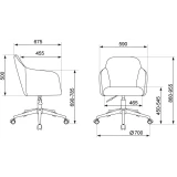 Офисное кресло Бюрократ CH-395SL Black (CH-395SL/ALFA-BLACK)