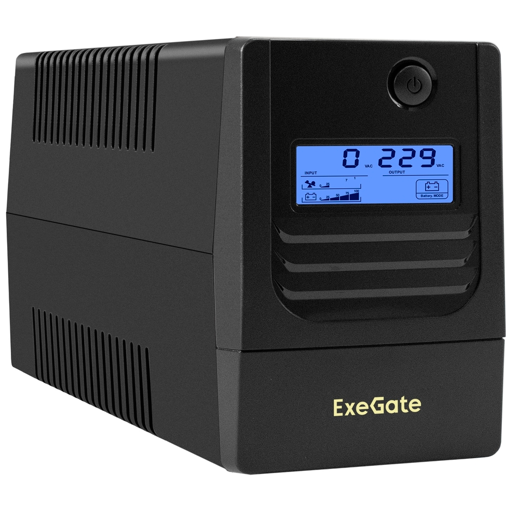 ИБП ExeGate Smart LB-800.LCD.AVR.2SH - EX299763RUS