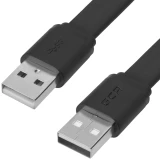 Кабель USB A (M) - USB A (M), 2м, Greenconnect GCR-UM7M-BC-2.0m