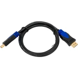 Кабель HDMI - HDMI, 1м, Wize WAVC-HDMI-1M