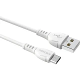 Кабель USB A (M) - microUSB B (M), 1м, Borofone BX51 White (B-43923)