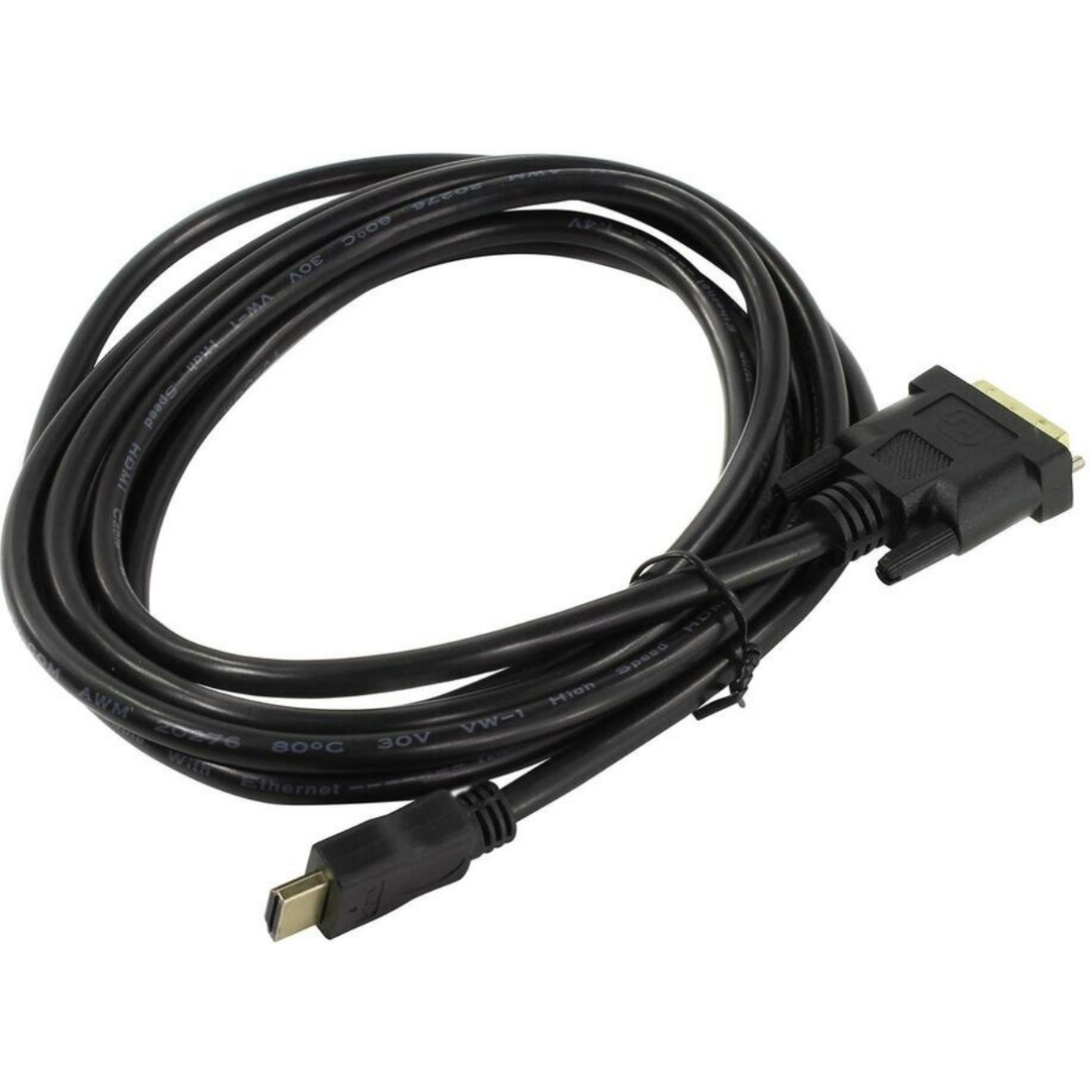 Кабель HDMI - DVI, 1.8м, TV-COM LCG135E-1.8M/ CG135E-1.8M