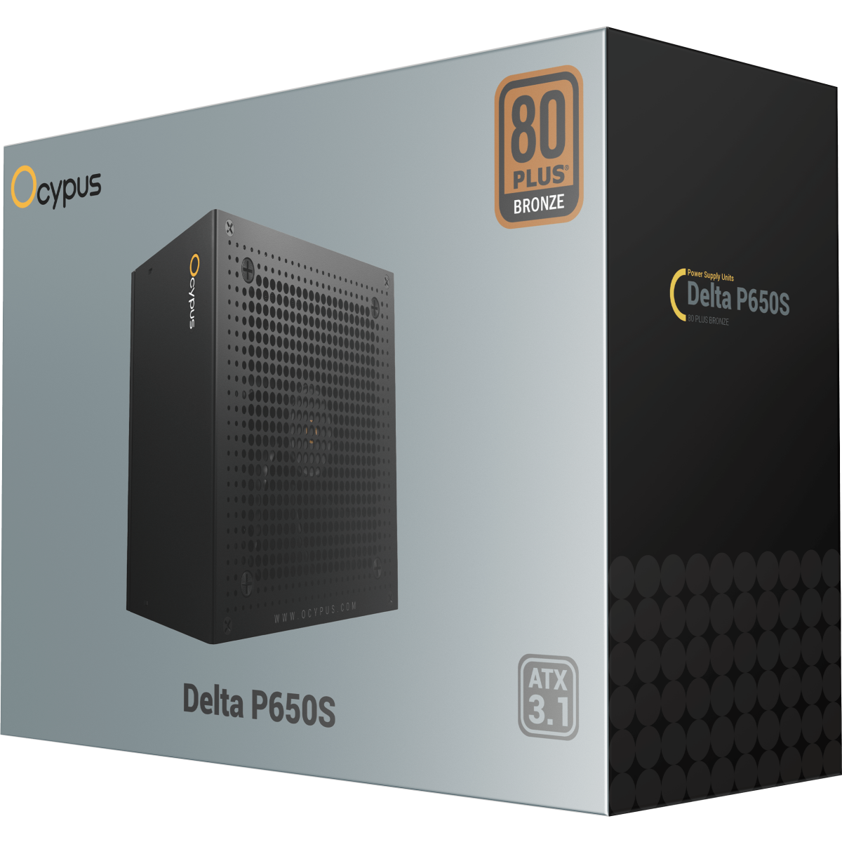 Блок питания 650W Ocypus Delta P650S - Delta-P650S-BDFBK025X-EU - фото 8