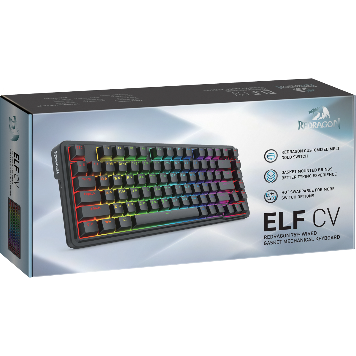 Клавиатура Redragon Elf CV (73189) - фото 9