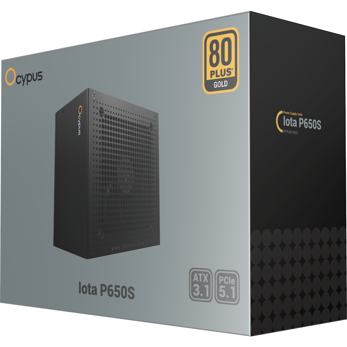 Блок питания 650W Ocypus Iota P650S - Iota-P650S-GFFBK025X-EU - фото 9