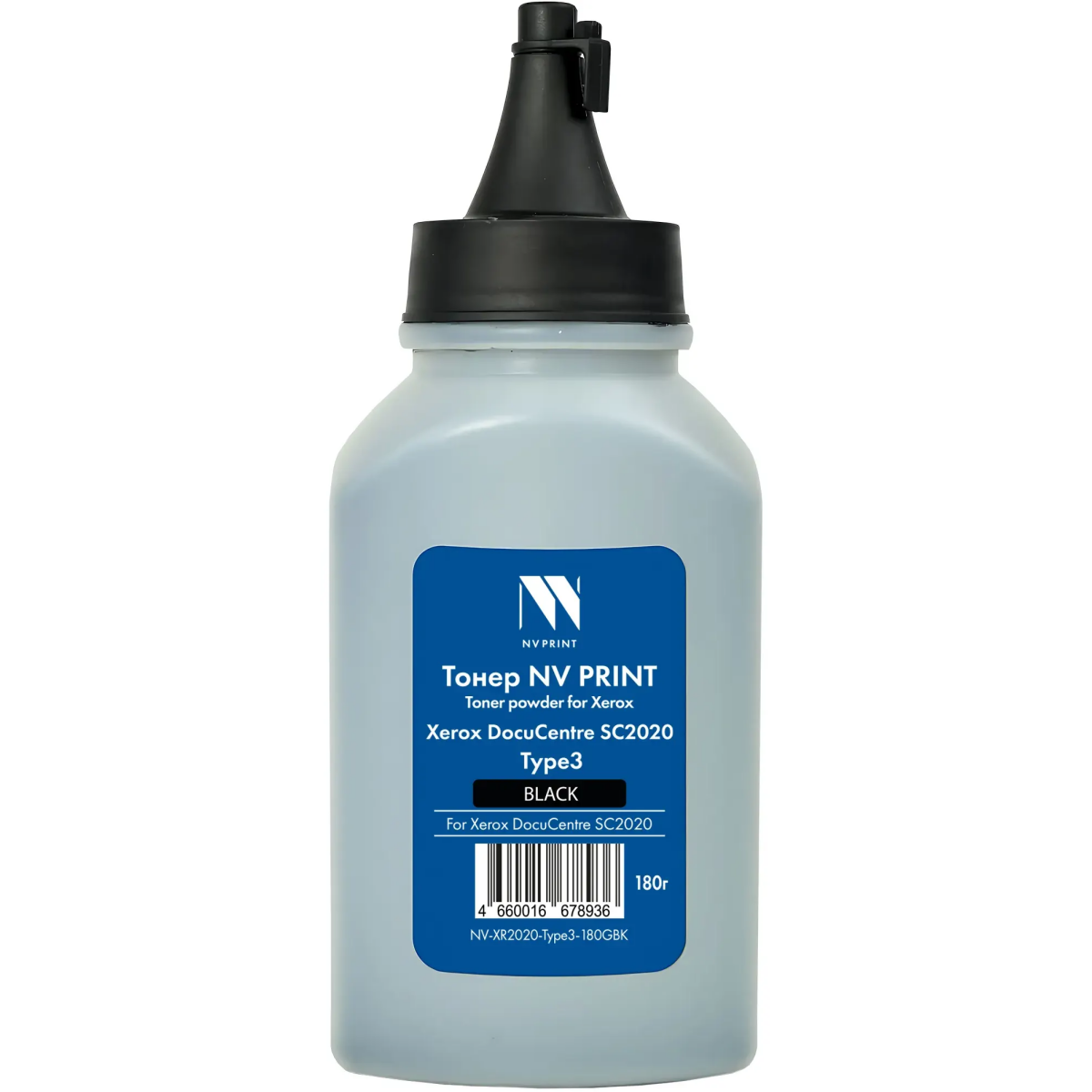Тонер NV Print XR2020-Type3-180GBK Black