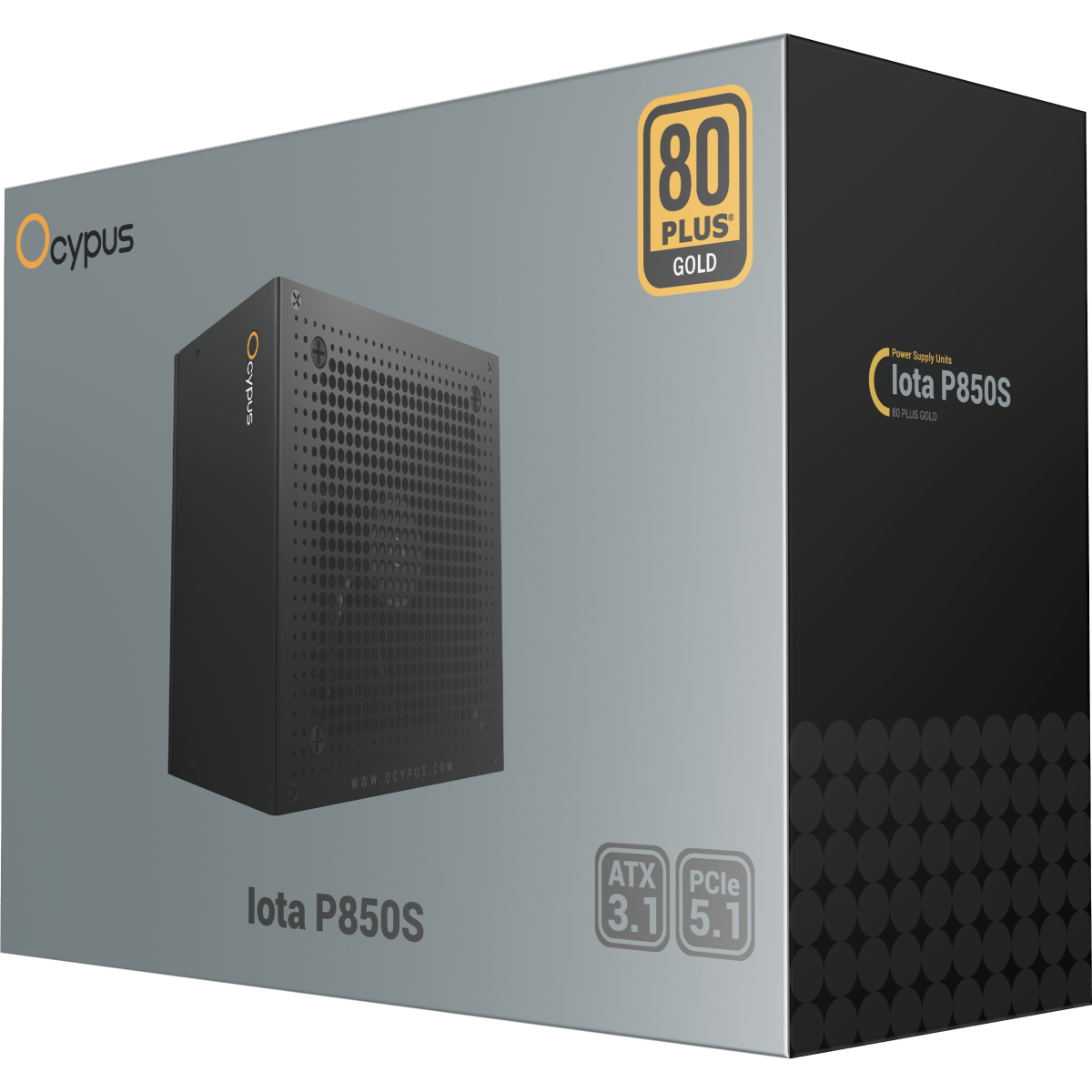 Блок питания 850W Ocypus Iota P850S - Iota-P850S-GFFBK025X-EU - фото 9
