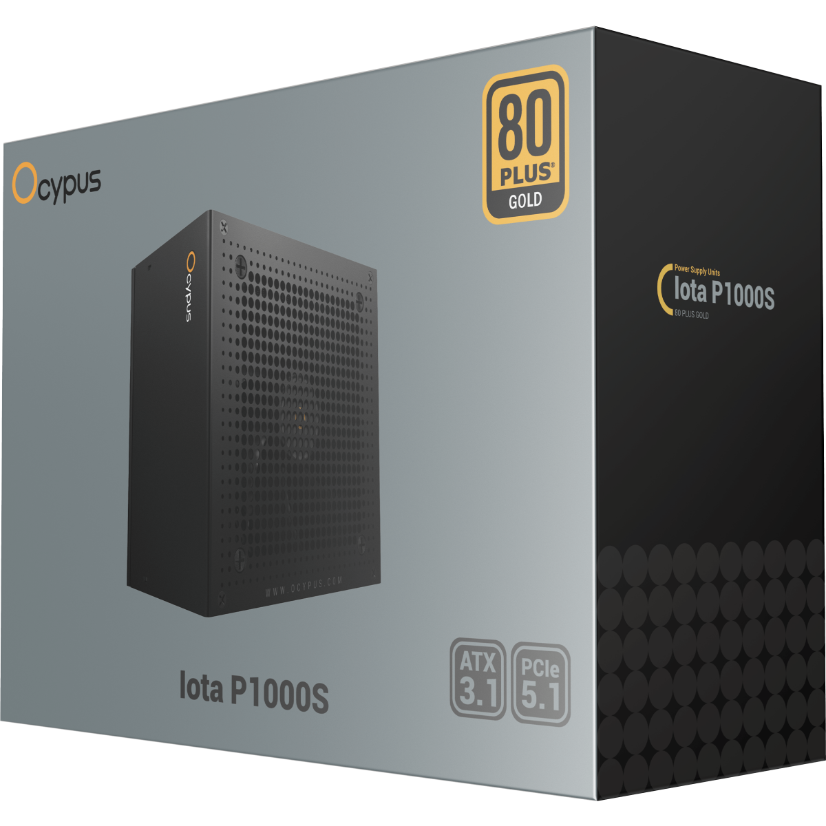 Блок питания 1000W Ocypus Iota P1000S - Iota-P1000S-GFFBK025X-EU - фото 9