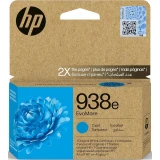 Картридж HP 4S6X9PE (№938e) Cyan