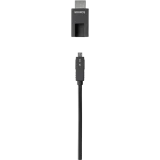 Переходник HDMI (M) - Micro HDMI (F), Wize WHD20-TB