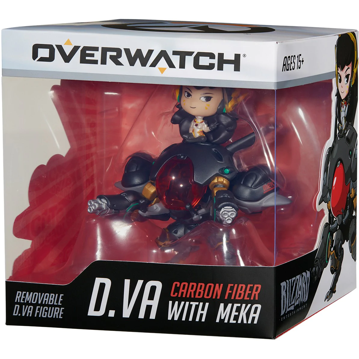 Фигурка Blizzard Overwatch Cute But Deadly Carbon Fiber D.Va with Meka - B63524 - фото 2