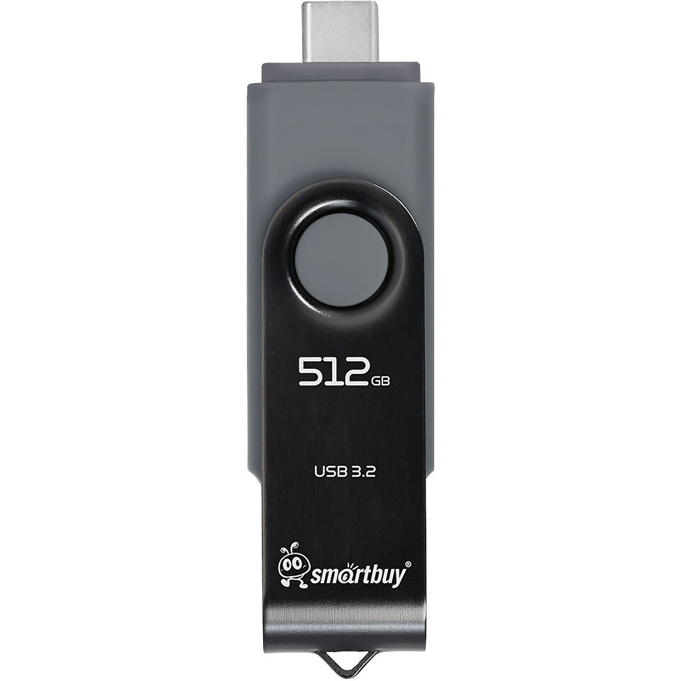 USB Flash накопитель 512GB SmartBuy Twist Dual (SB512GB3DUOTWK) - фото 4