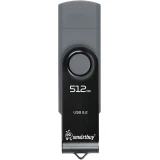 USB Flash накопитель 512GB SmartBuy Twist Dual (SB512GB3DUOTWK)