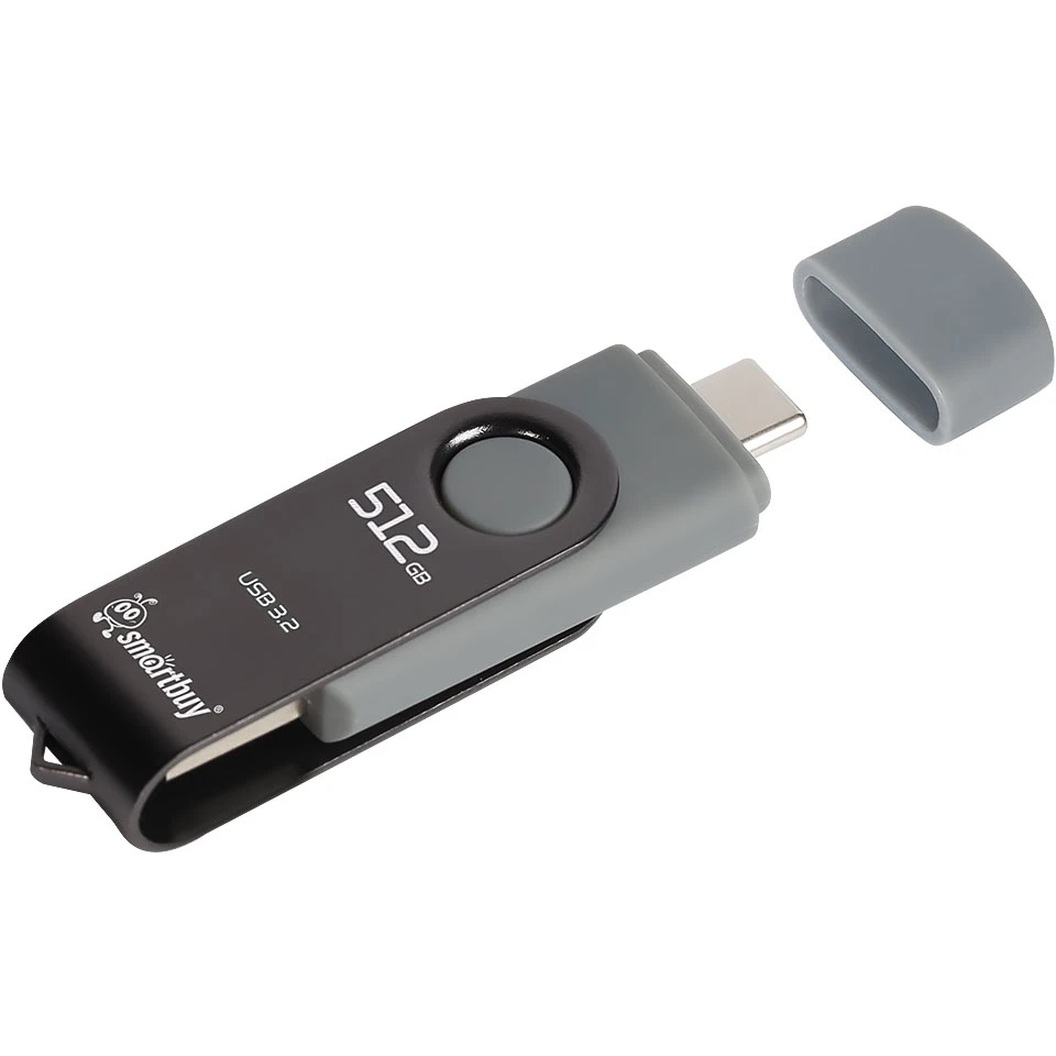 USB Flash накопитель 512GB SmartBuy Twist Dual (SB512GB3DUOTWK) - фото 2