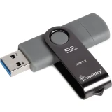 USB Flash накопитель 512GB SmartBuy Twist Dual (SB512GB3DUOTWK)