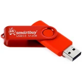USB Flash накопитель 512GB SmartBuy Twist Red (SB512GB3TWR)
