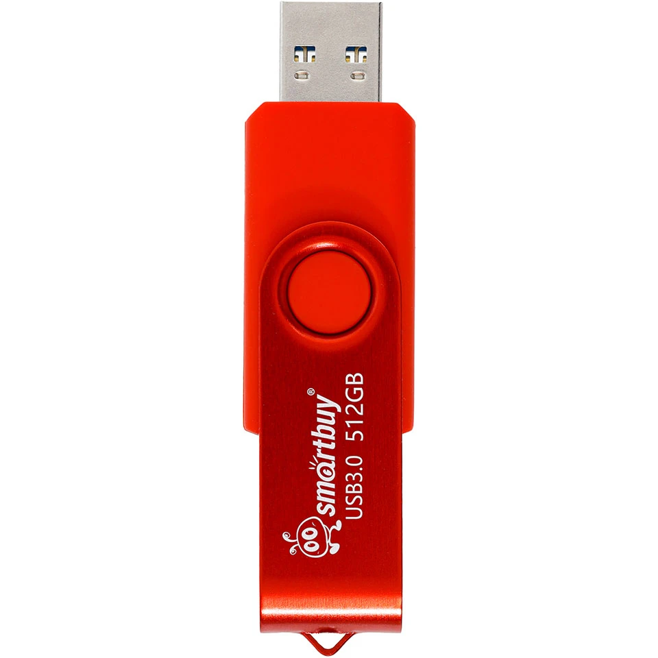 USB Flash накопитель 512GB SmartBuy Twist Red (SB512GB3TWR) - фото 2