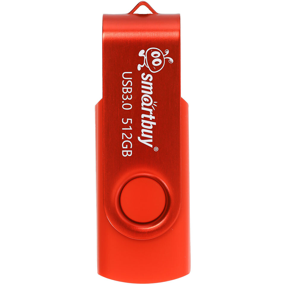 USB Flash накопитель 512GB SmartBuy Twist Red (SB512GB3TWR) - фото 3