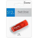 USB Flash накопитель 512GB SmartBuy Twist Red (SB512GB3TWR)