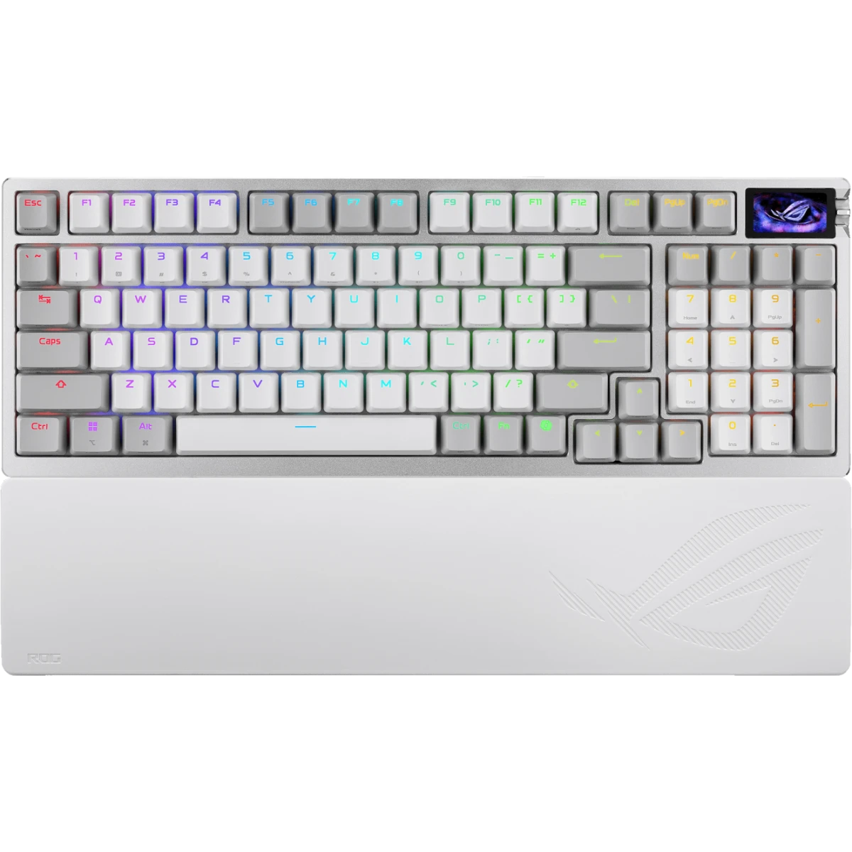 Клавиатура ASUS ROG AZOTH 96 HE White - 90MP040H-BKRA10