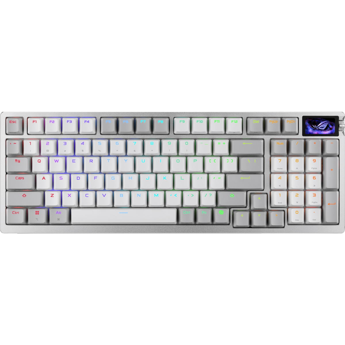 Клавиатура ASUS ROG AZOTH 96 HE White - 90MP040H-BKRA10 - фото 5