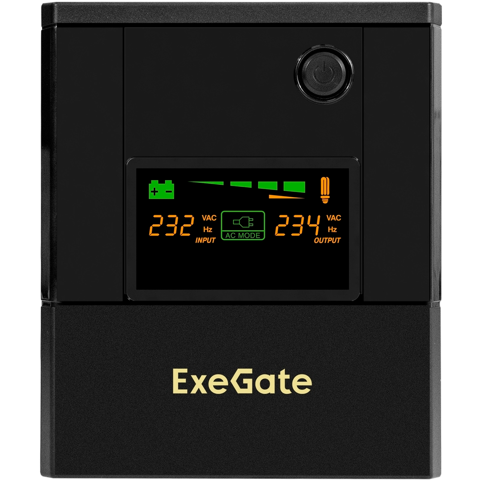 ИБП ExeGate SpecialPro Smart LLB-1000.LCD.AVR.4SH.USB - EX299949RUS - фото 2