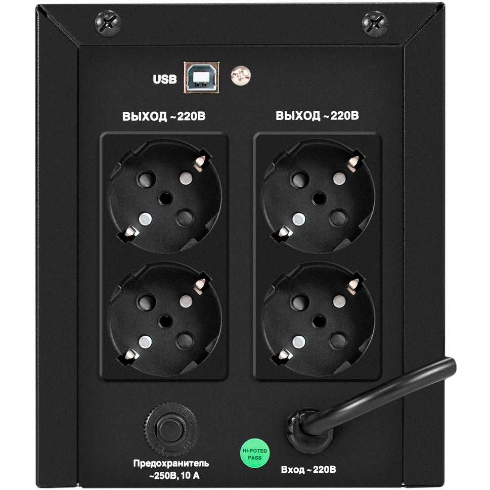 ИБП ExeGate SpecialPro Smart LLB-1000.LCD.AVR.4SH.USB - EX299949RUS - фото 3