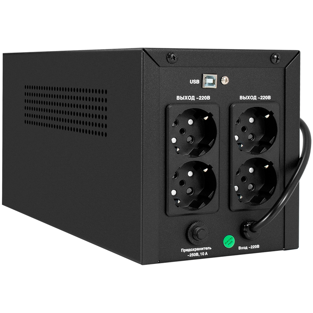 ИБП ExeGate SpecialPro Smart LLB-1000.LCD.AVR.4SH.USB - EX299949RUS - фото 4