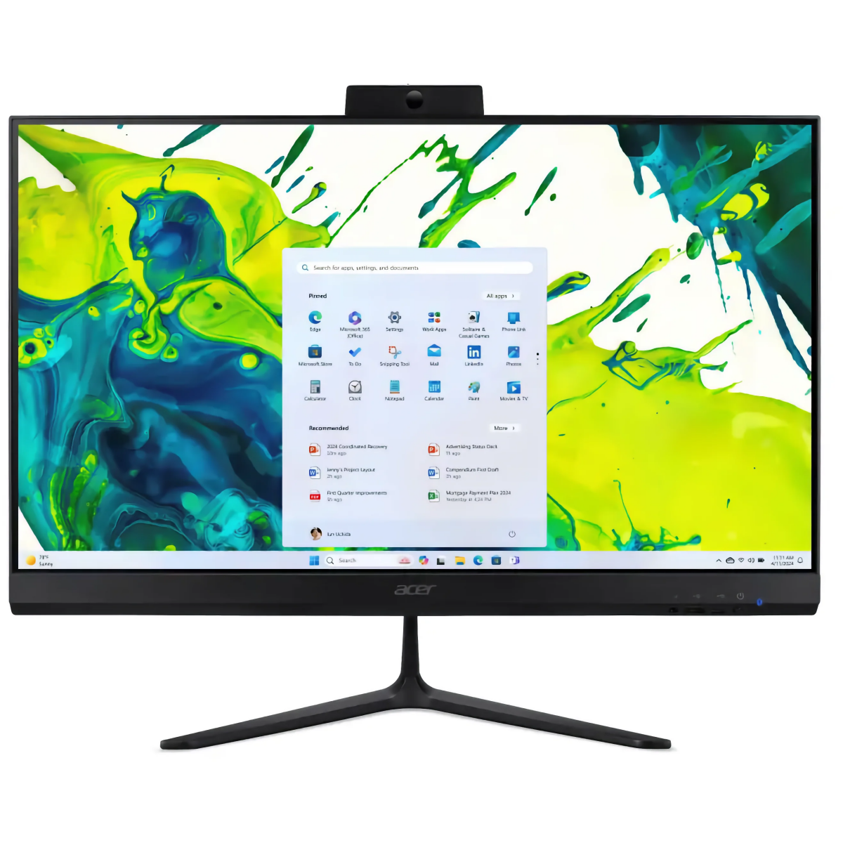 Моноблок Acer Aspire C27B-GARL Black (DQ.BT2CD.003)