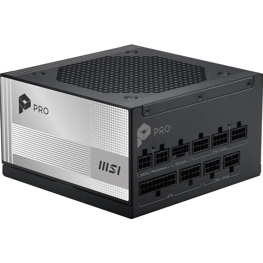 Блок питания 850W MSI PRO A850PL PCIE5 - 306-7ZPLY