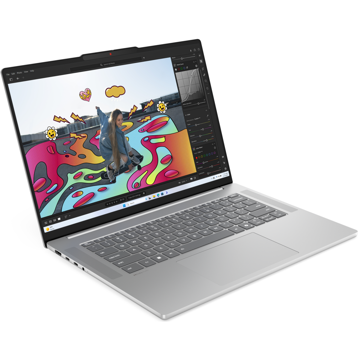 Ноутбук Lenovo IdeaPad Slim 5 15ARP10 Cloud Grey (83J3006BRK) - фото 2