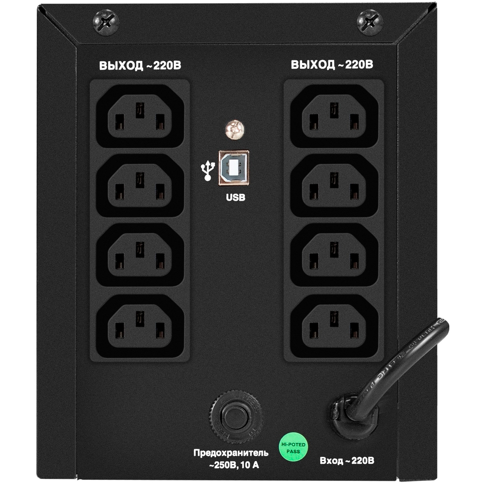 ИБП ExeGate SpecialPro Smart LLB-1000.LCD.AVR.8C13.USB - EX299953RUS - фото 3