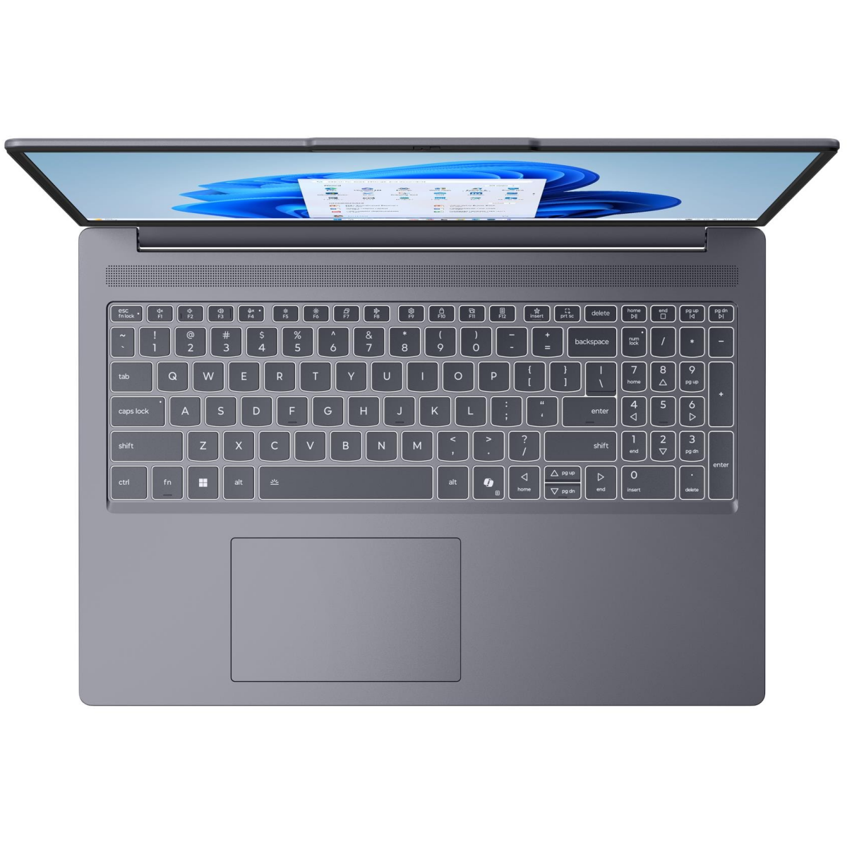 Ноутбук Lenovo IdeaPad Slim 3 16ARP10 Luna Grey (83K8007VRK) - фото 4