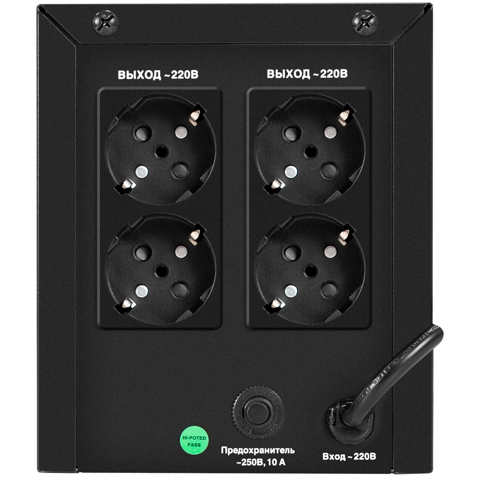 ИБП ExeGate SpecialPro UNB-1000.LED.AVR.4SH - EX299952RUS - фото 3